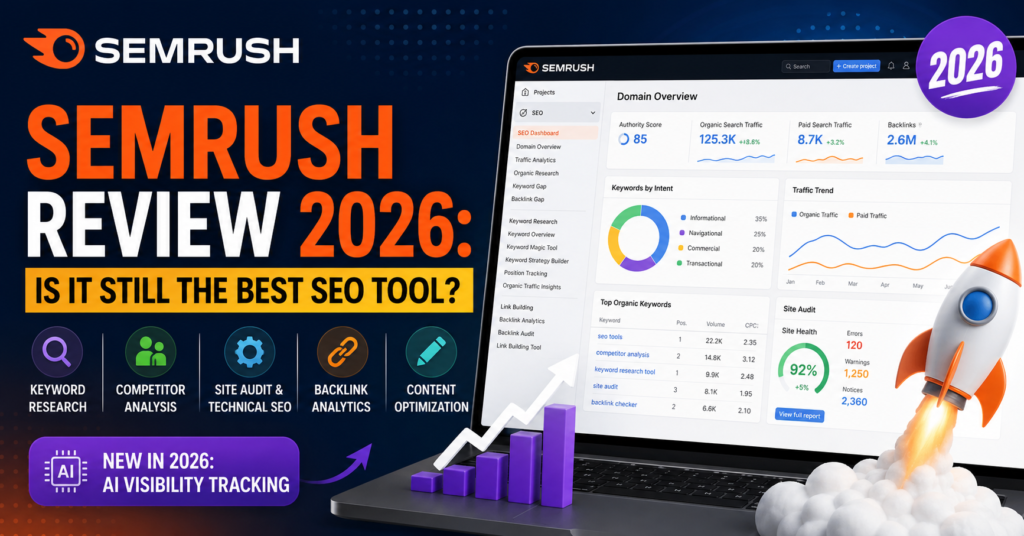 Semrush Review 2026: Is It Still the Best SEO Tool?